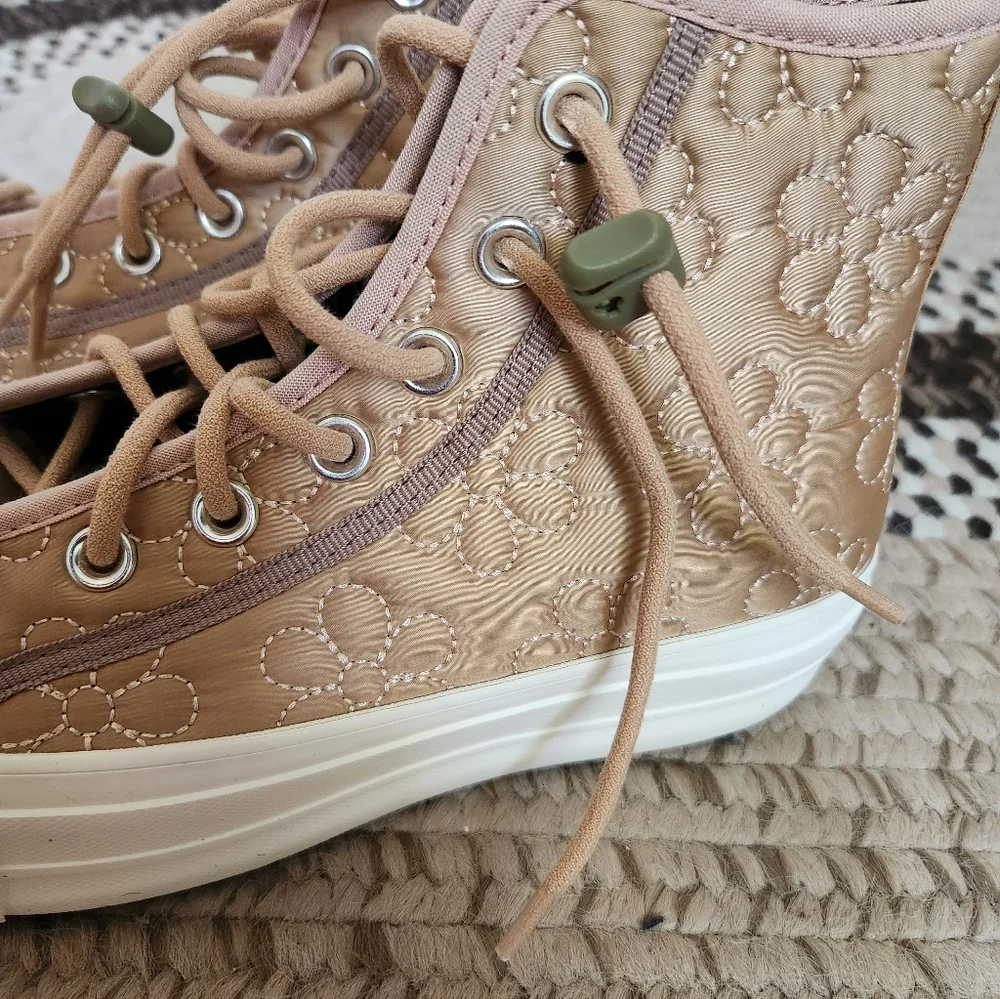 Converse Tan High-Top Sneakers